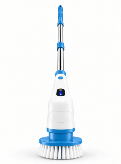 BRIEFNESS Cordless Electric Cleaning Brush 10-In-1 Multifunctional Spin Scrubber Kitchen Bathroom Cleaning Brush Rotary Cleaners
