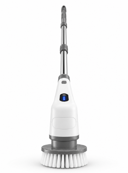 BRIEFNESS Cordless Electric Cleaning Brush 10-In-1 Multifunctional Spin Scrubber Kitchen Bathroom Cleaning Brush Rotary Cleaners